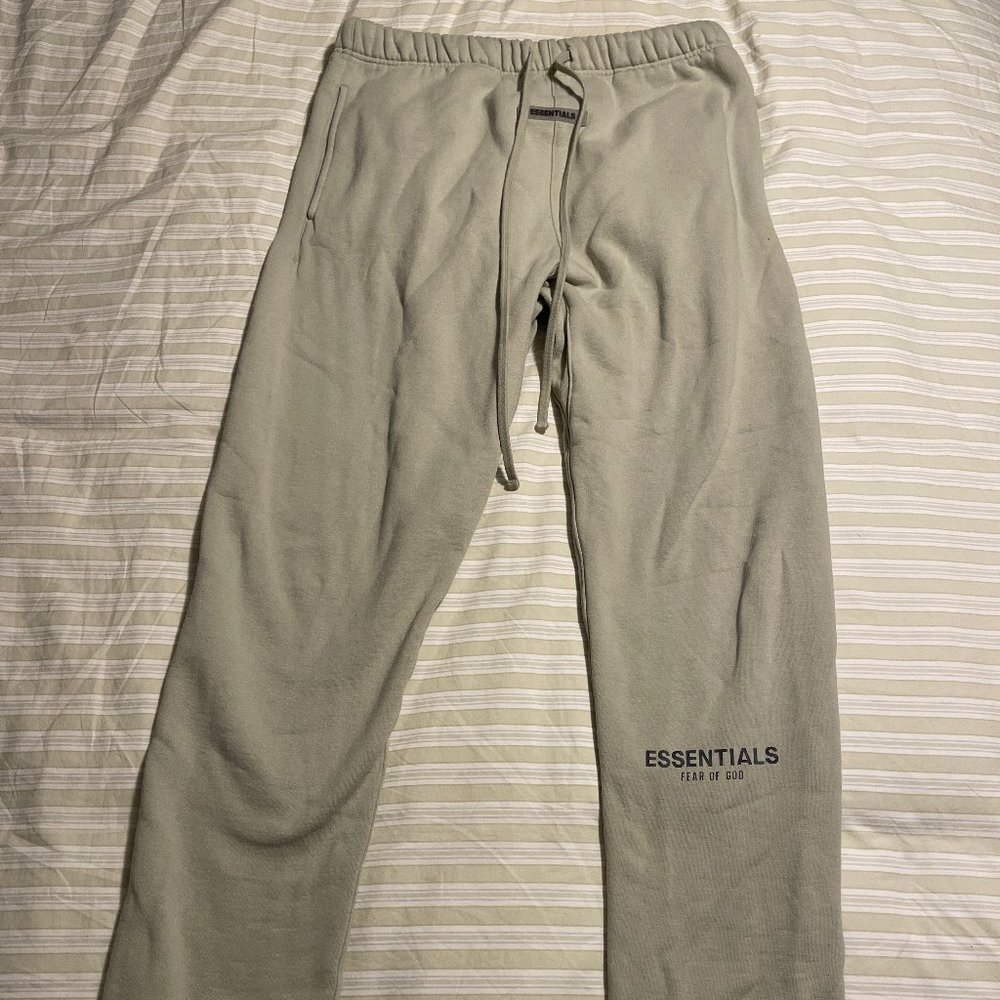 Fear Of God Essentials Olive Joggers